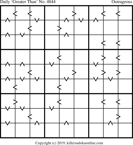Killer Sudoku for 7/19/2019
