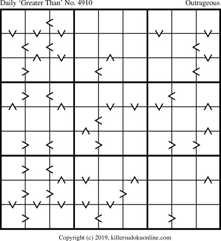Killer Sudoku for 9/23/2019