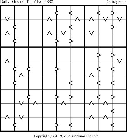 Killer Sudoku for 8/26/2019
