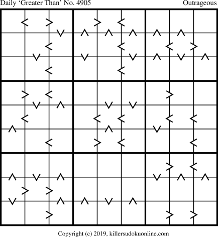 Killer Sudoku for 9/18/2019