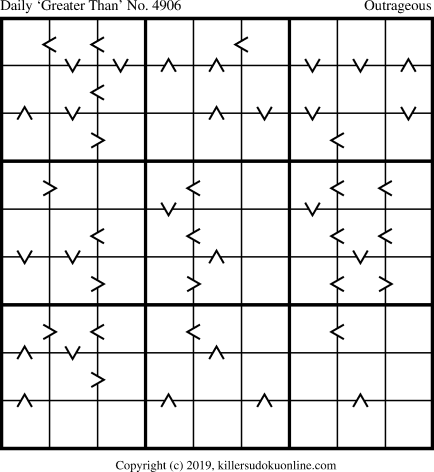 Killer Sudoku for 9/19/2019