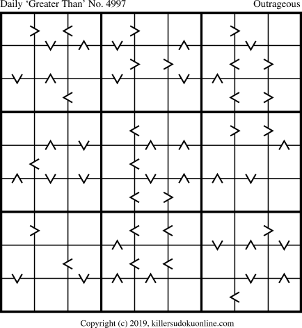 Killer Sudoku for 12/19/2019