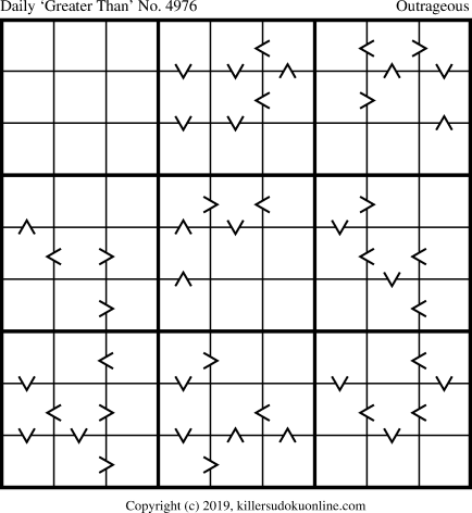 Killer Sudoku for 11/28/2019