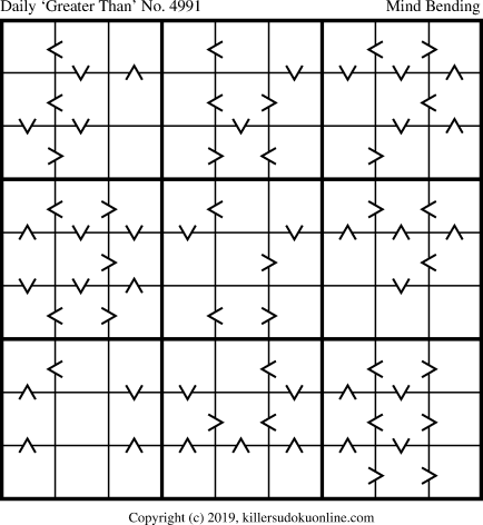 Killer Sudoku for 12/13/2019