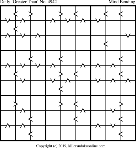 Killer Sudoku for 10/25/2019