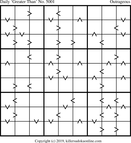 Killer Sudoku for 12/23/2019