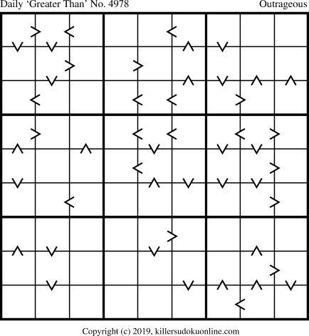 Killer Sudoku for 11/30/2019