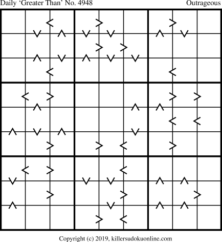 Killer Sudoku for 10/31/2019