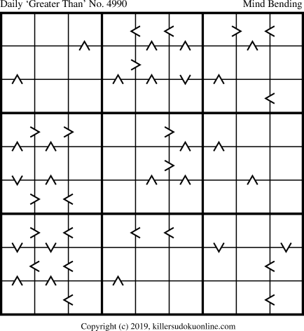 Killer Sudoku for 12/12/2019