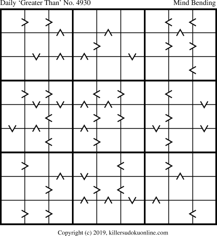 Killer Sudoku for 10/13/2019