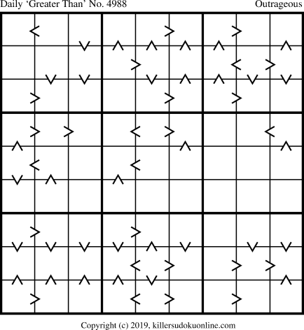 Killer Sudoku for 12/10/2019