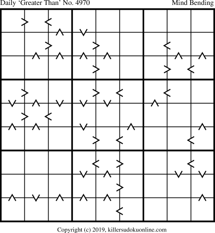 Killer Sudoku for 11/22/2019