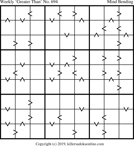 Killer Sudoku for 5/6/2019