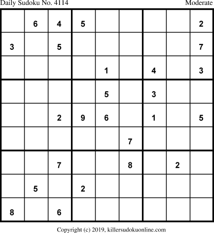 Killer Sudoku for 6/8/2019