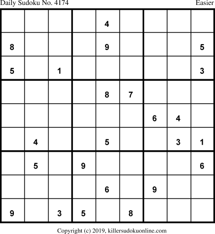 Killer Sudoku for 8/7/2019