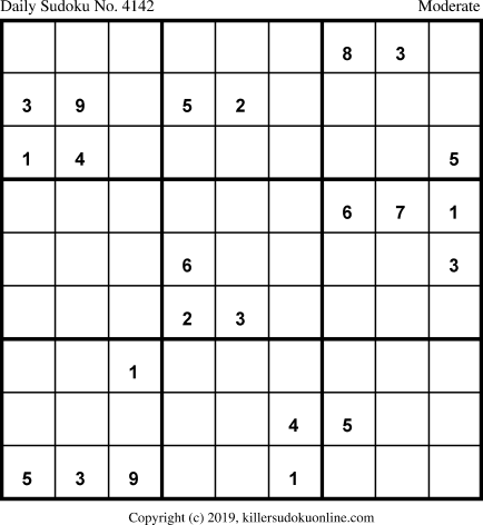 Killer Sudoku for 7/6/2019