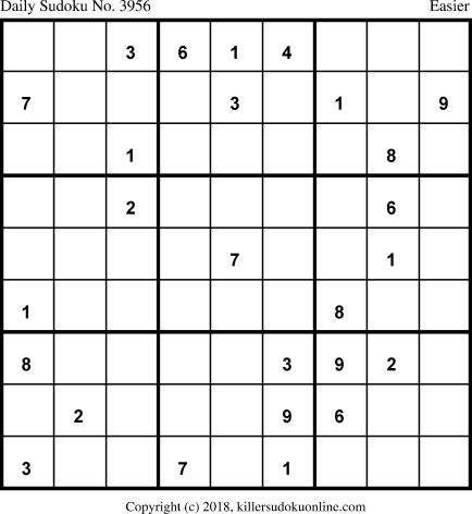Killer Sudoku for 1/1/2019