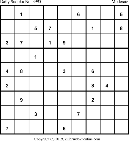 Killer Sudoku for 2/9/2019