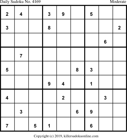 Killer Sudoku for 8/2/2019