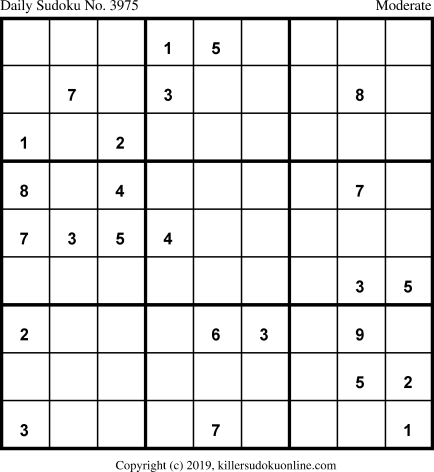 Killer Sudoku for 1/20/2019