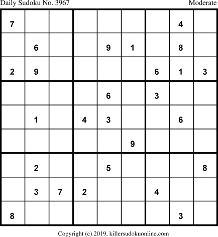 Killer Sudoku for 1/12/2019