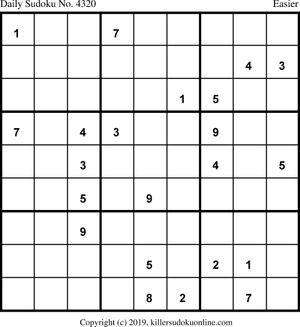Killer Sudoku for 12/31/2019