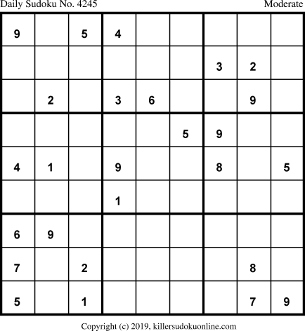 Killer Sudoku for 10/17/2019