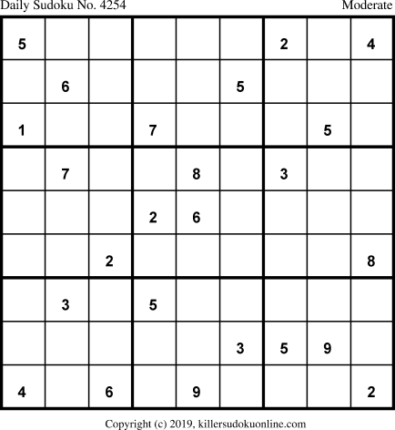 Killer Sudoku for 10/26/2019