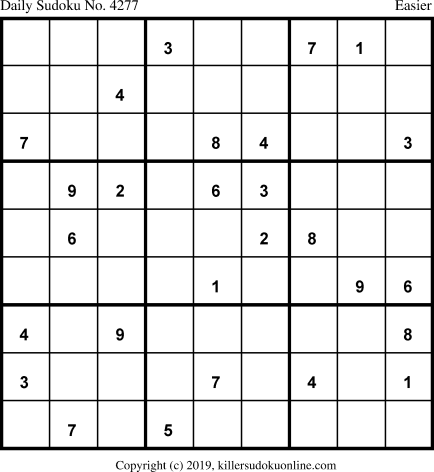 Killer Sudoku for 11/18/2019