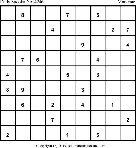 Killer Sudoku for 10/18/2019
