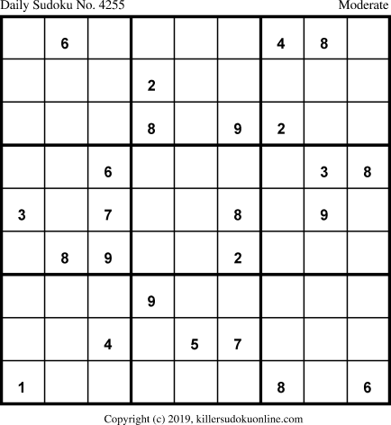 Killer Sudoku for 10/27/2019