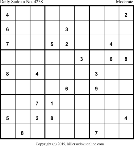 Killer Sudoku for 10/10/2019