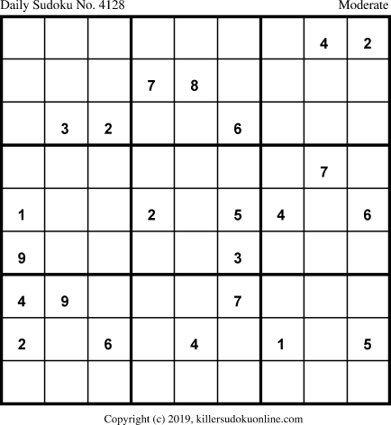 Killer Sudoku for 6/22/2019