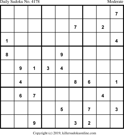 Killer Sudoku for 8/11/2019