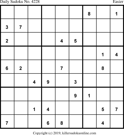 Killer Sudoku for 9/30/2019