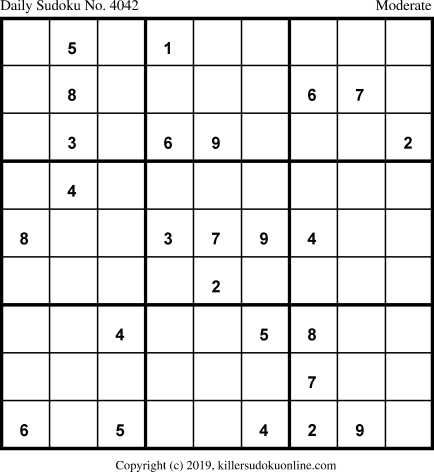 Killer Sudoku for 3/28/2019
