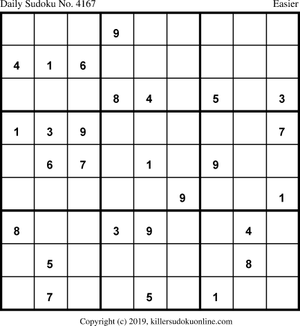 Killer Sudoku for 7/31/2019