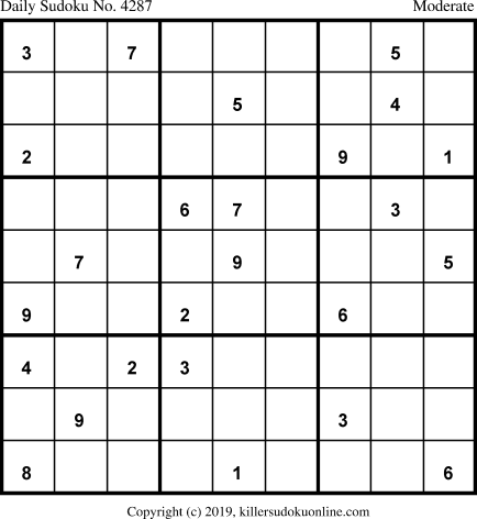 Killer Sudoku for 11/28/2019