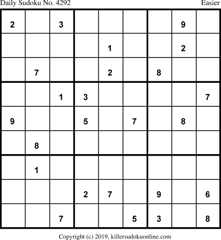 Killer Sudoku for 12/3/2019