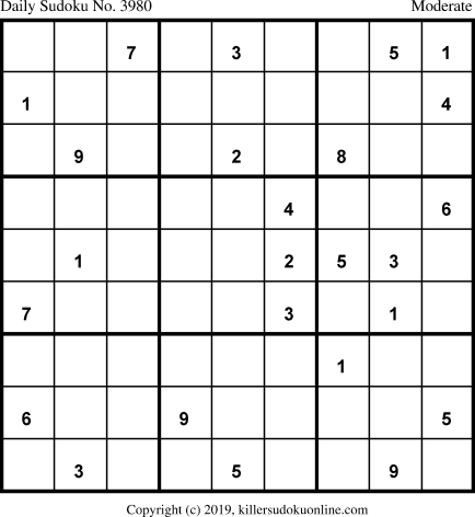Killer Sudoku for 1/25/2019