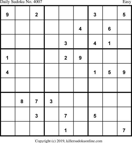 Killer Sudoku for 2/21/2019