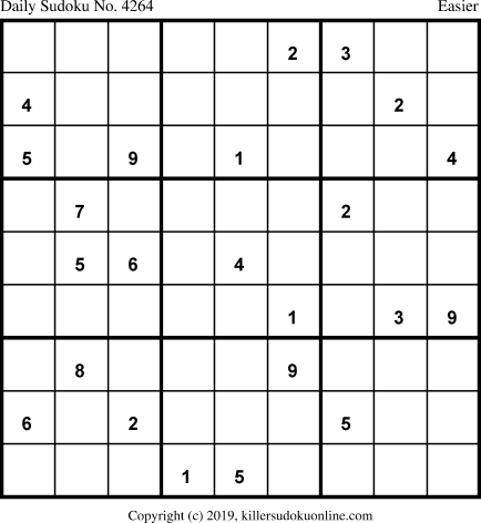 Killer Sudoku for 11/5/2019