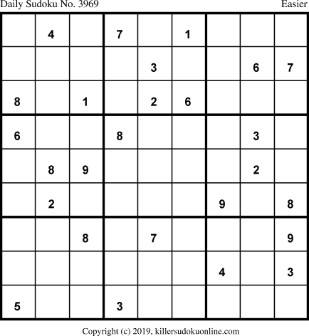 Killer Sudoku for 1/14/2019