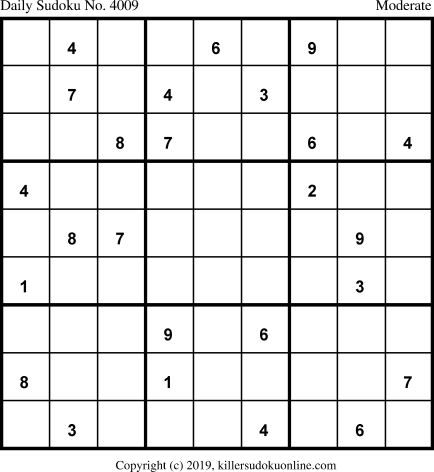 Killer Sudoku for 2/23/2019
