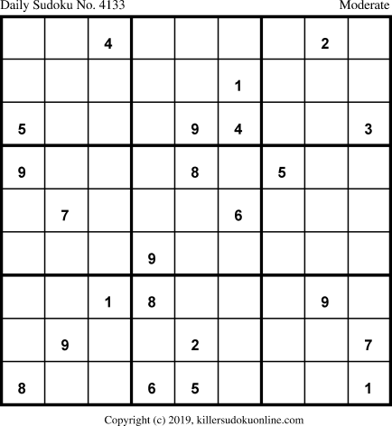 Killer Sudoku for 6/27/2019