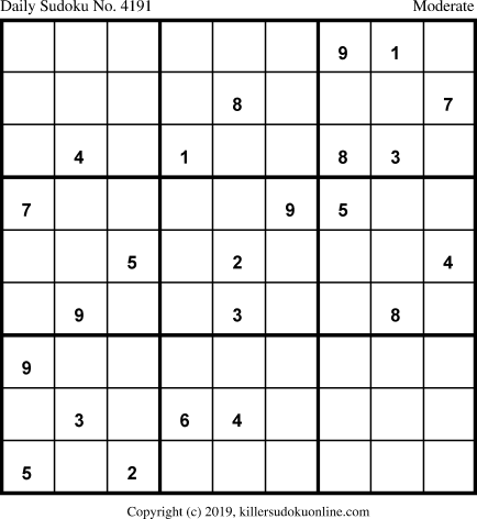 Killer Sudoku for 8/24/2019