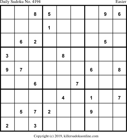 Killer Sudoku for 8/27/2019