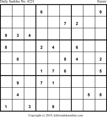Killer Sudoku for 9/23/2019