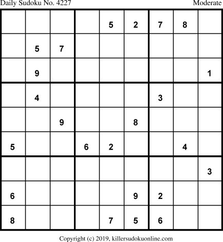 Killer Sudoku for 9/29/2019