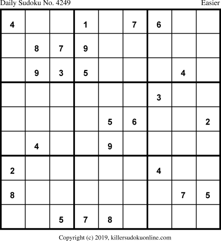 Killer Sudoku for 10/21/2019